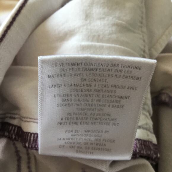 Pilcro and the Letterpress Lavender-Gray Fit/Stet Jeans - Picture 12 of 16